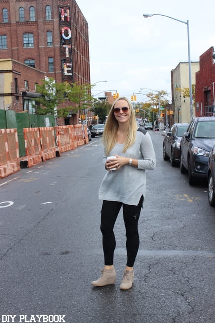 Casey takes a stroll through the streets of NYC.