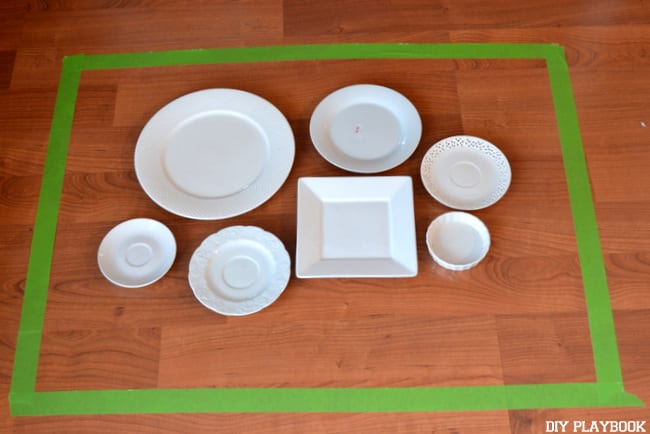 Plate-Wall-Laid-Out