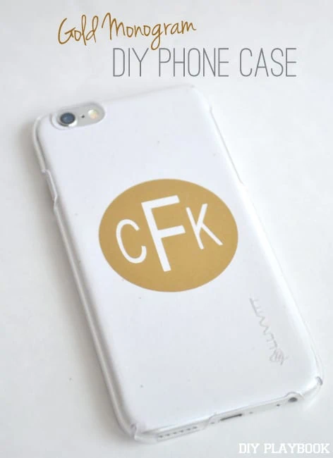 DIY-Monogram-Phone-Case