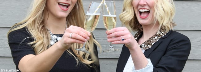 Champagne Themed Decor | DIY Playbook