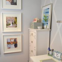 A gallery wall works in any room