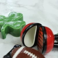 Nora Fleming minis come in all shapes for all different occasions. These are for grilling, football and St Patrick's day!