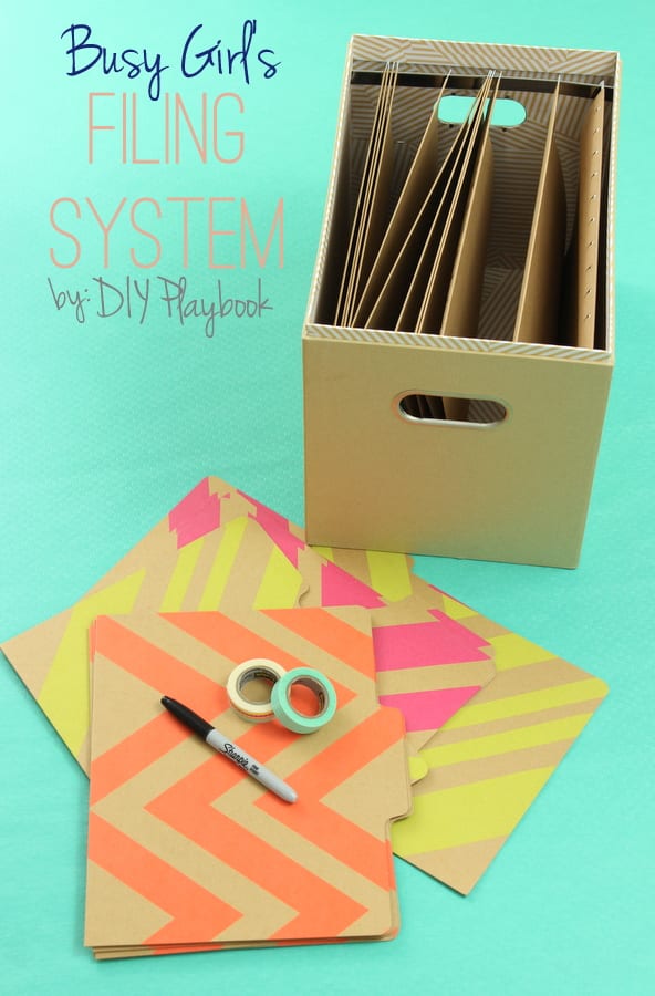 This easy file system will keep you organized for years to come.