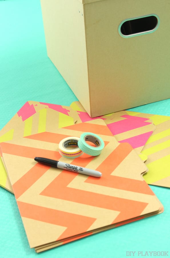 File folders and washi tape are motivating, but without a system you'll never find the time to file. 