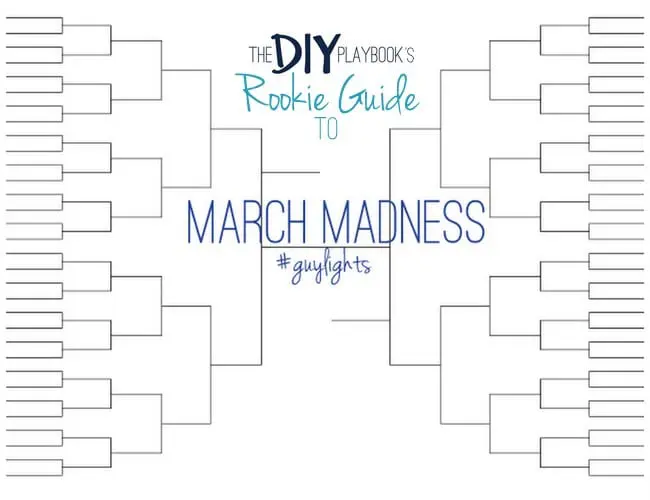 Rookie guide to March madness brackets. 