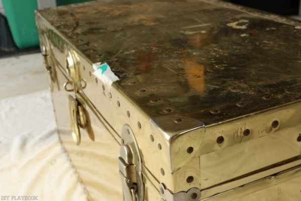 Refinishing a Brass Steamer Trunk: Tutorial | DIY Playbook