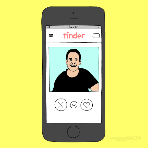 Tinder probably isn't the best way to find a new man, and definitely not a new house