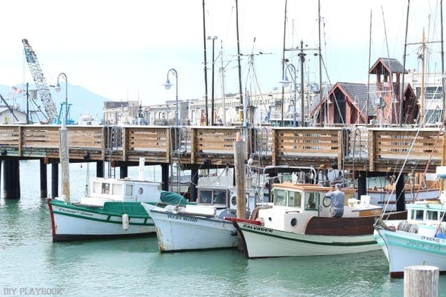 San Francisco California boats