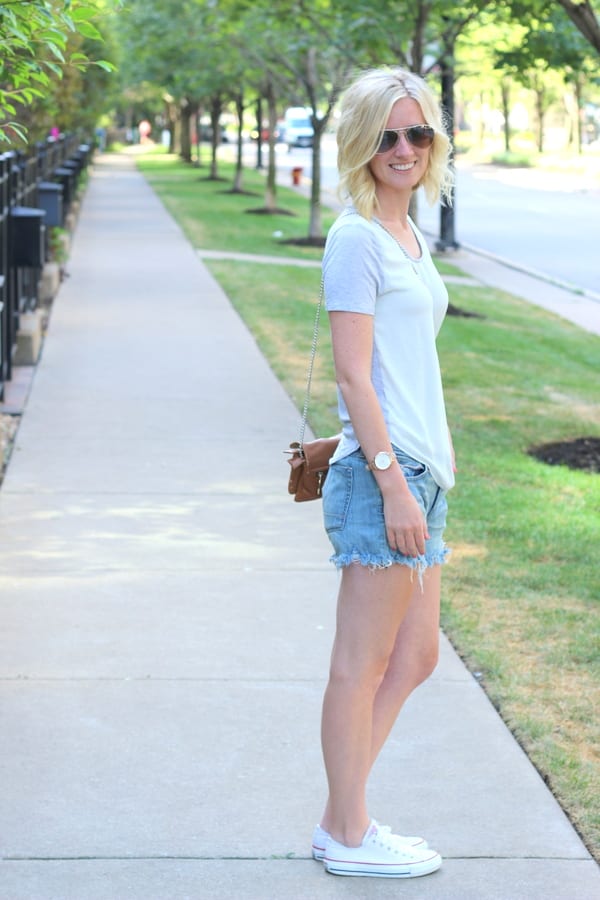 Make your own DIY jean shorts!