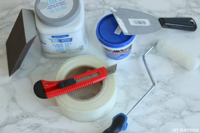 Here are the supplies you need on how to patch a hole in your wall | DIY Playbook