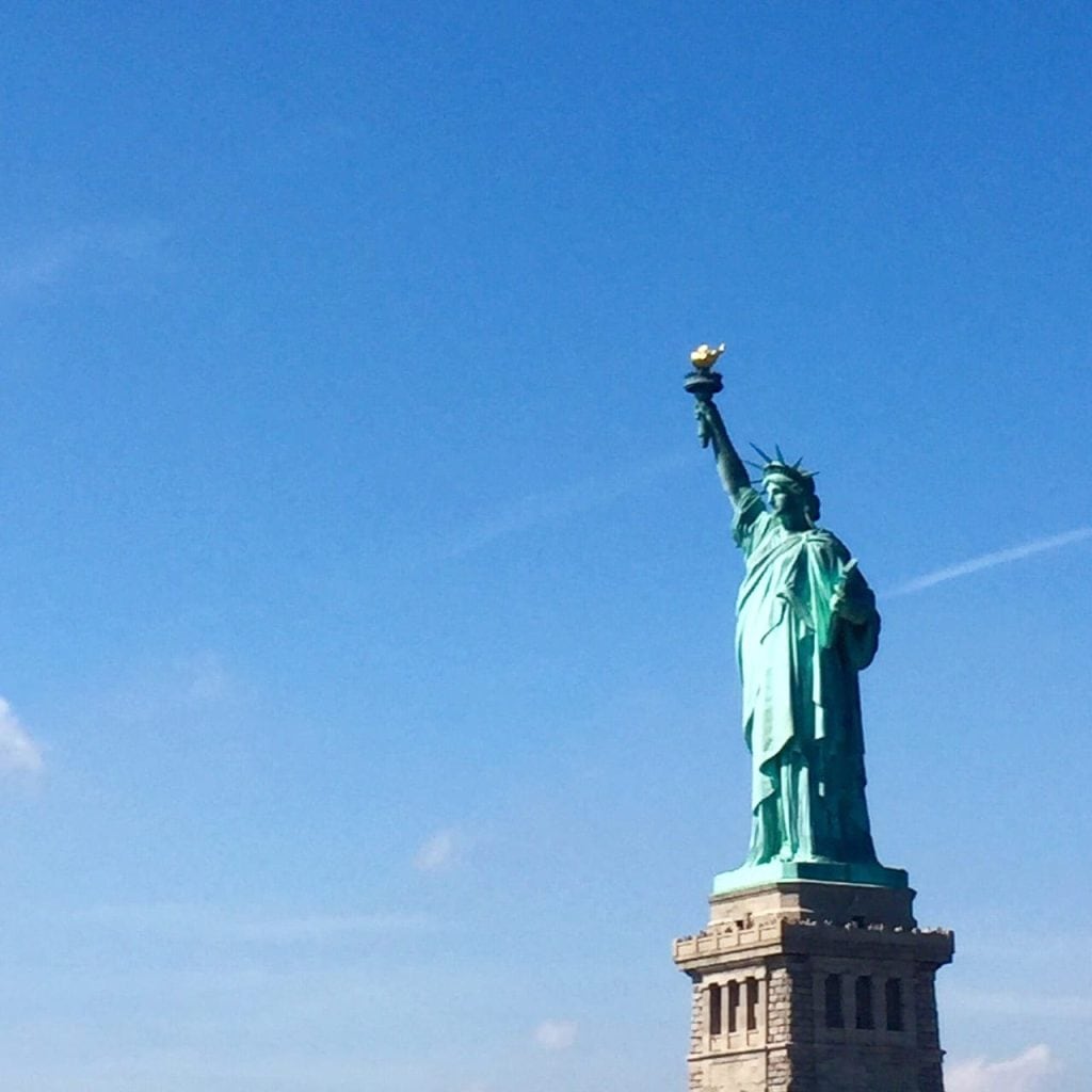 the Statue of Liberty in New York City