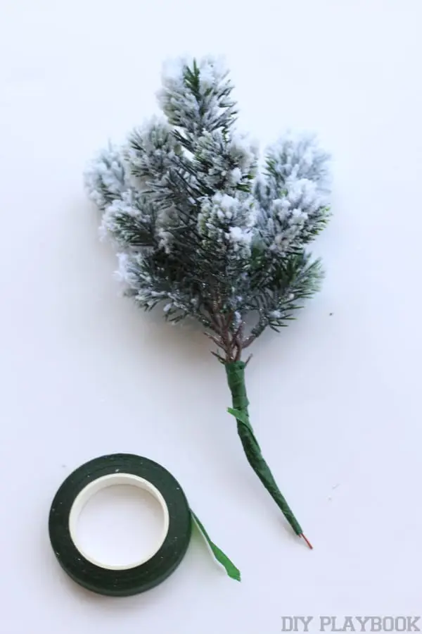 DIY Christmas Mistletoe