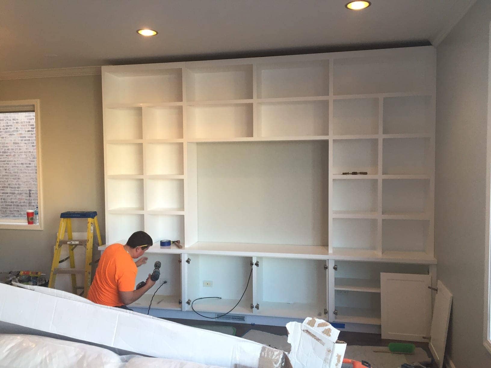 Family Room Built-Ins: Custom For The Wall | The DIY Playbook