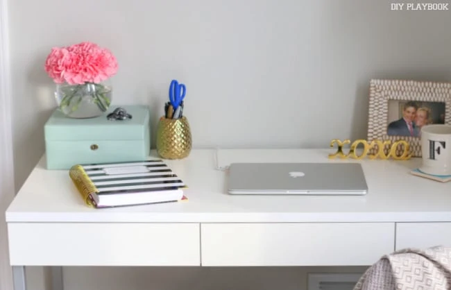 the perfect work station for a busy blogger