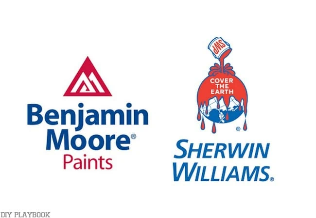 Paint Guide Benjamin Moore Sherwin WIlliams