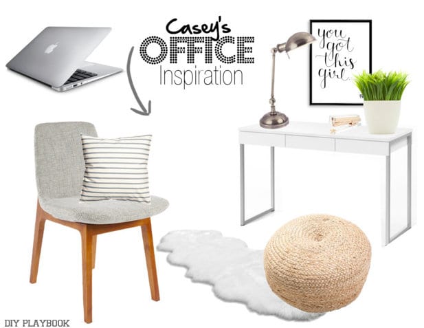 Office Mood Board for your Bedroom Work Station | DIY Playbook