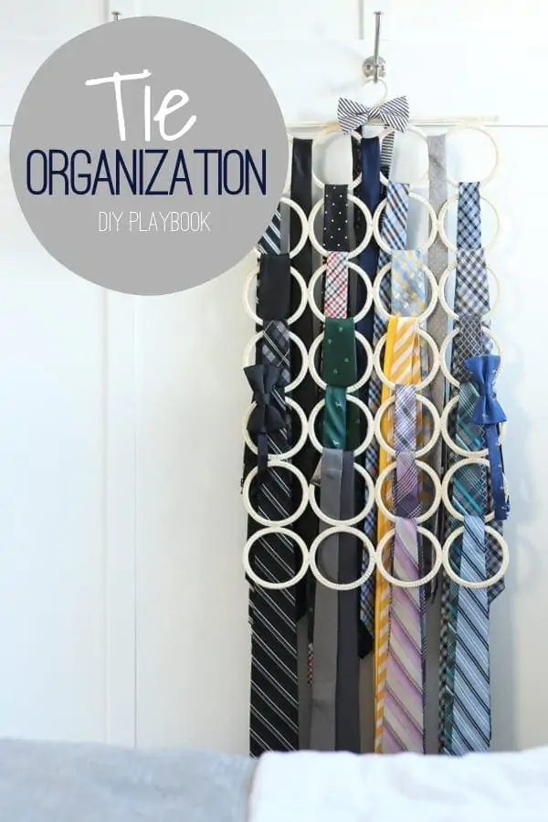 These tie organization tips with clean up your entire closet space. 