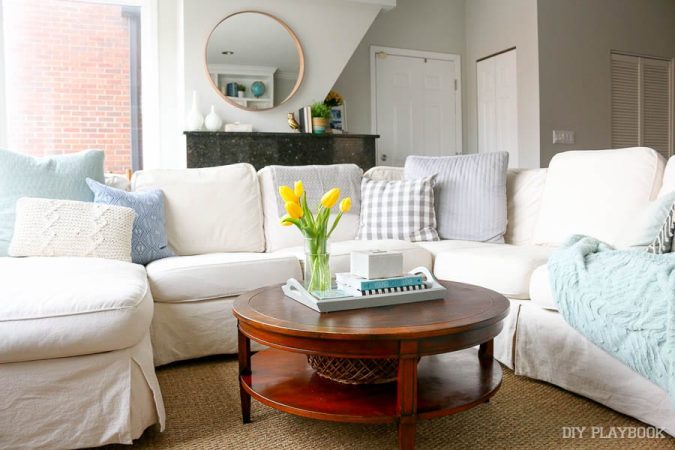 New Family Room Sectional: A Gameplan for Success | The DIY Playbook