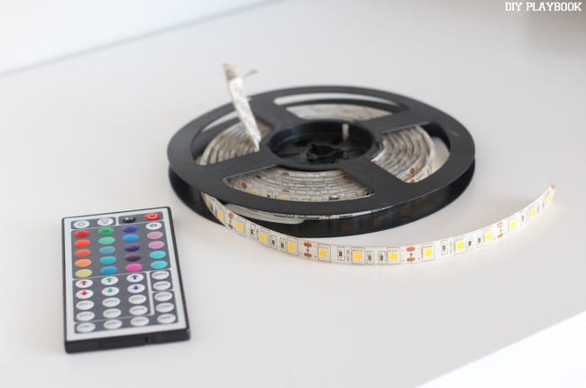 You can find LED lights and the remote control affordably on Amazon. 