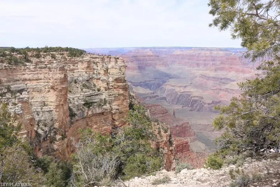 The grand canyon scenery