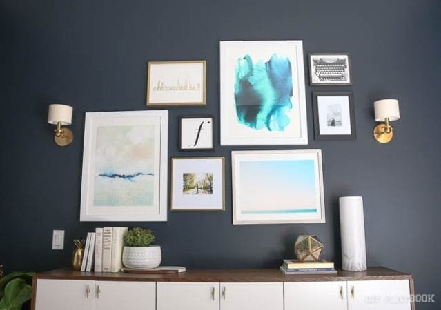 Guest Room Gallery Wall