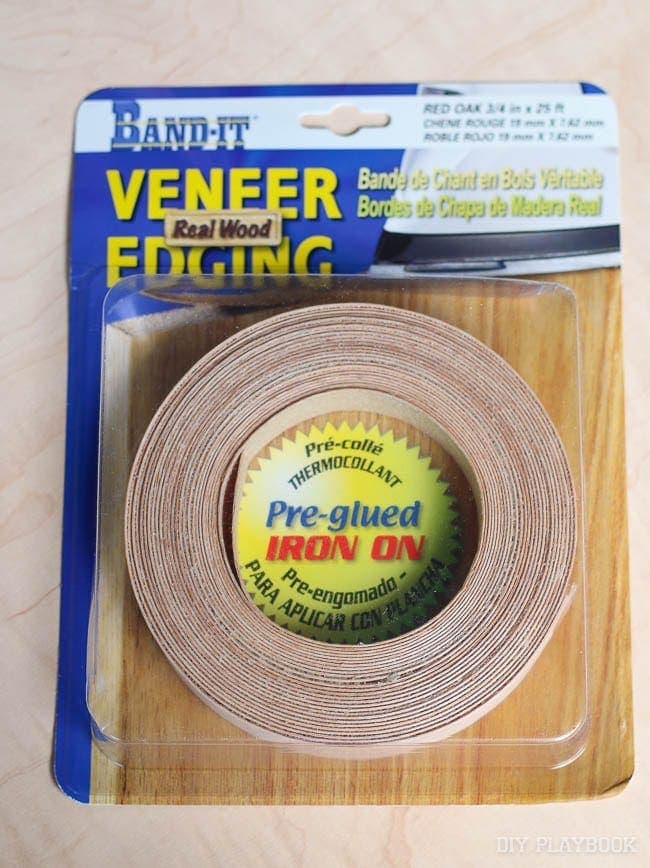 More supplies- veneer edging for your plywood