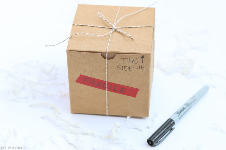 How to make a gift card box for housewarming