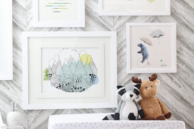 Frames can fill a space: 6 Ways to Decorate with Picture Frames | DIY Playbook