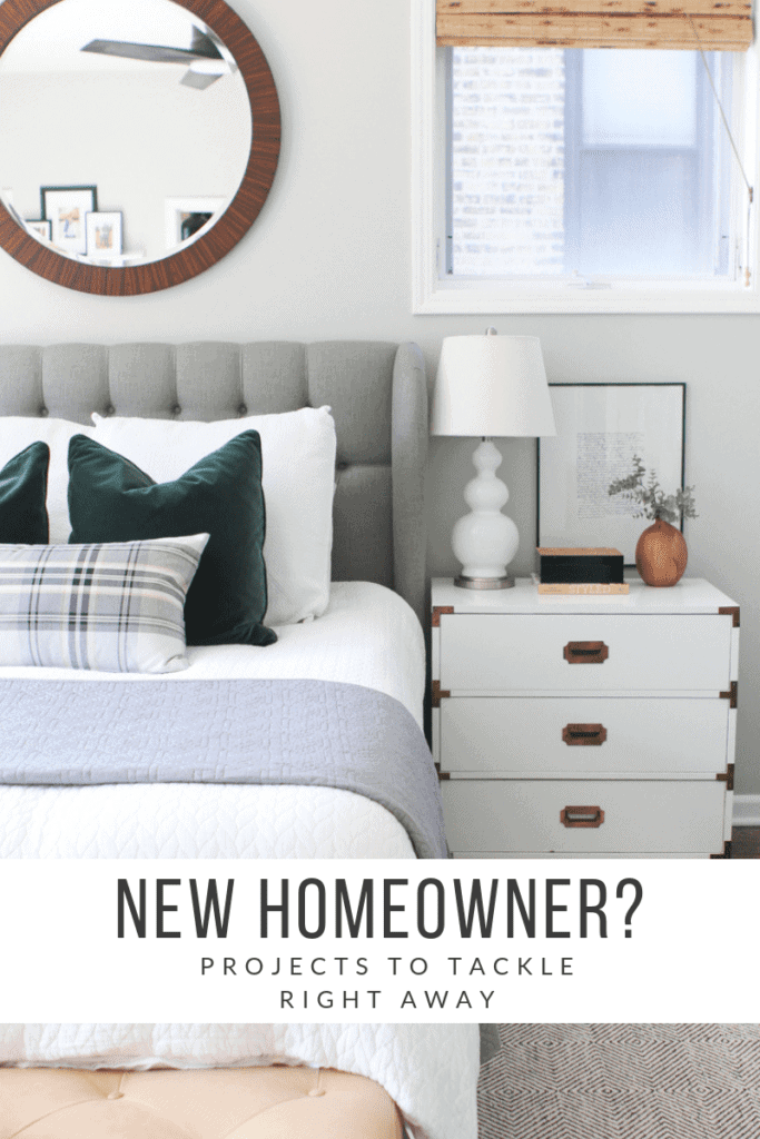 New homeowner tips - what projects to tackle first