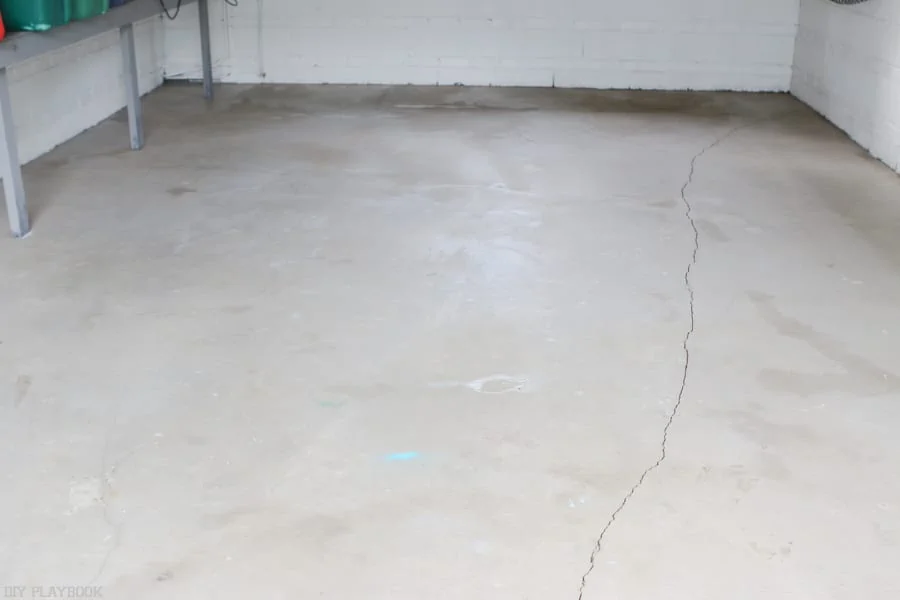 Garage Floor DIY Project with Epoxy