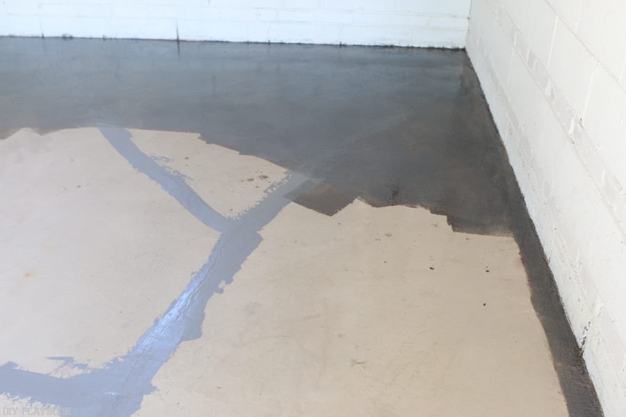 Paint over the cracks: Sealing Garage Floor DIY Project with Epoxy | DIY Playbook
