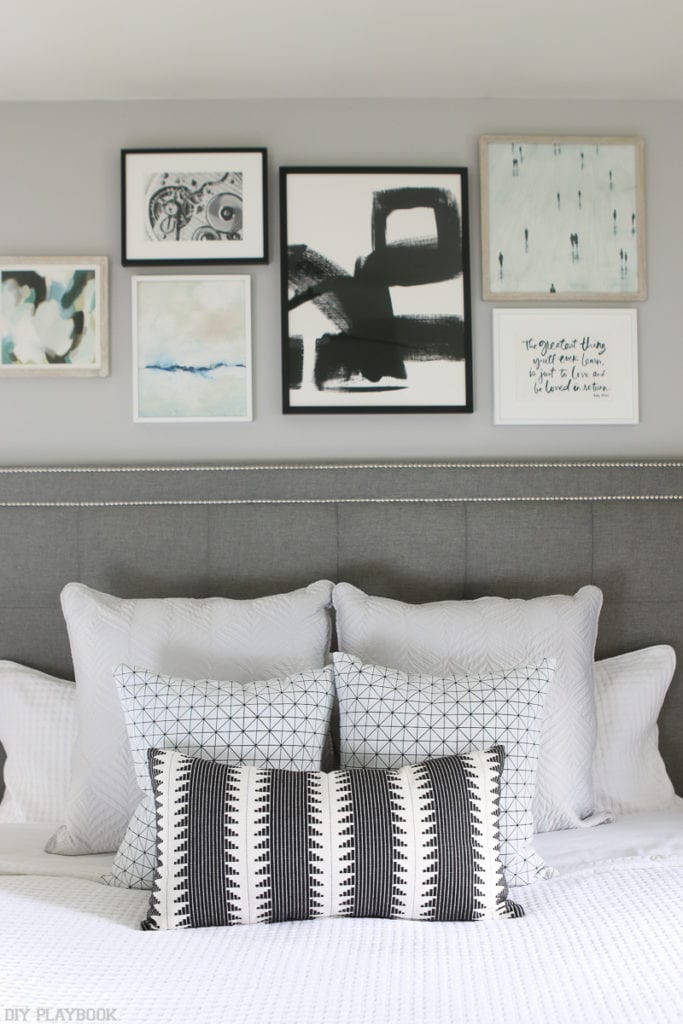 lowes-makeover-bedroom-reveal-gallery-wall-pillows-vertical