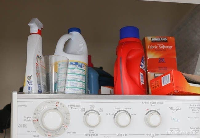 We need to organize the space: laundry closet makeover | DIY Playbook