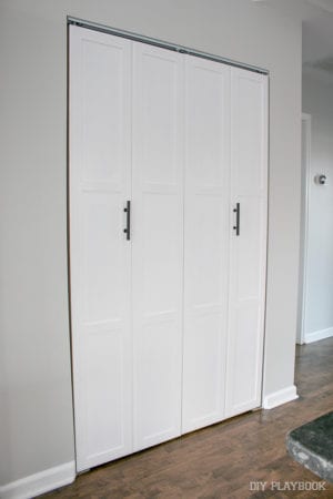 How to Add Trim to Plain Bi-fold Doors