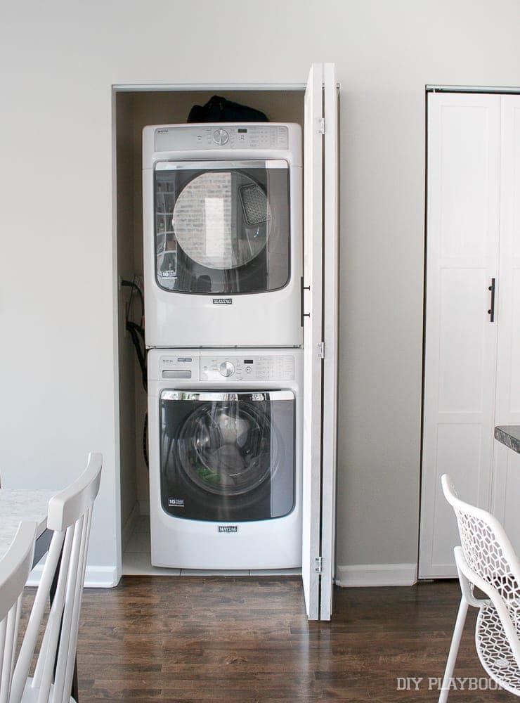 Stylish and Clean: DIY Door Installation for Our Laundry Room | DIY Playbook