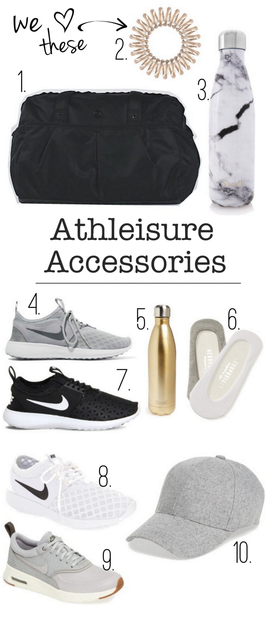 Accessories list: Workout Accessories & Fitness Goals for 2017 | DIY Playbook