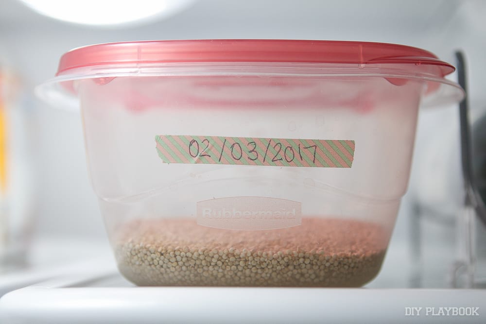 Labeling your food can save you time, money, and guesswork while keeping your refrigerator organized.