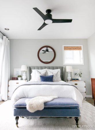 Our New Ceiling Fan and 10 Tips to Install your Own