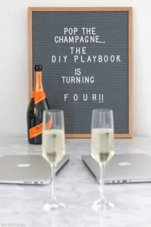 Happy 4th Birthday to The DIY Playbook!