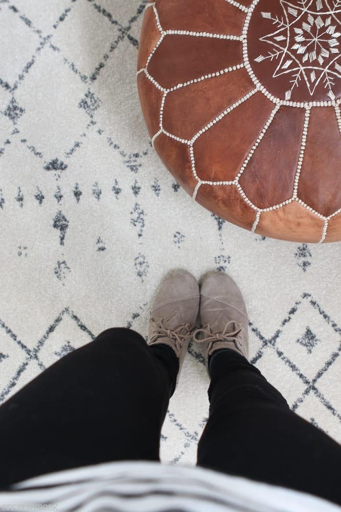 Geometric patterned office rug review
