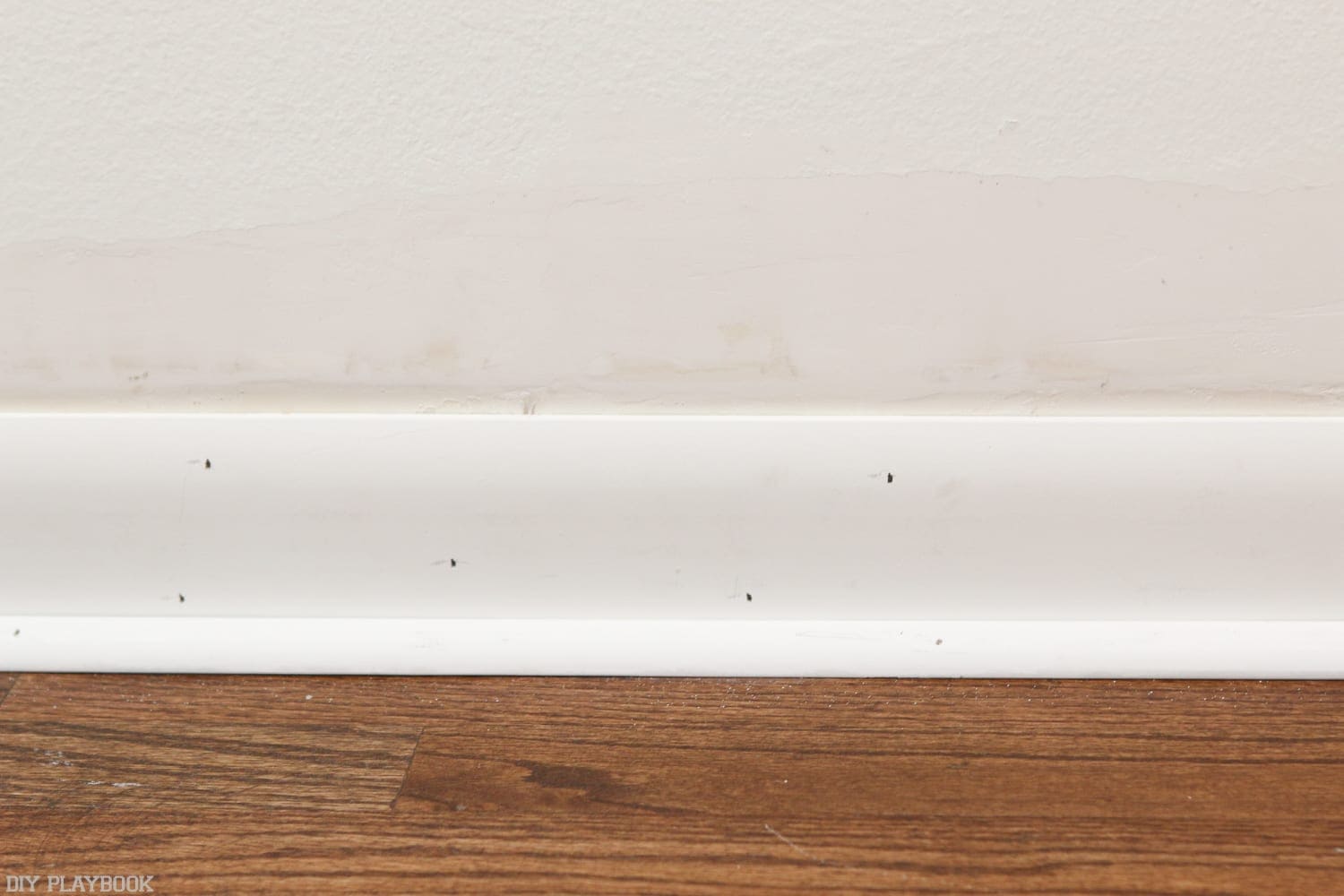 Repeat with the shoe: How to Install Baseboard | DIY Playbook