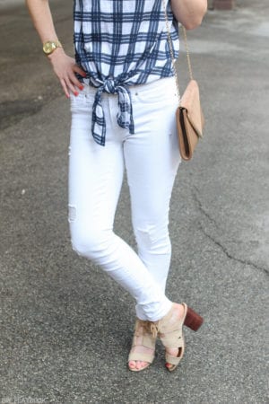 Finding the Perfect White Jeans