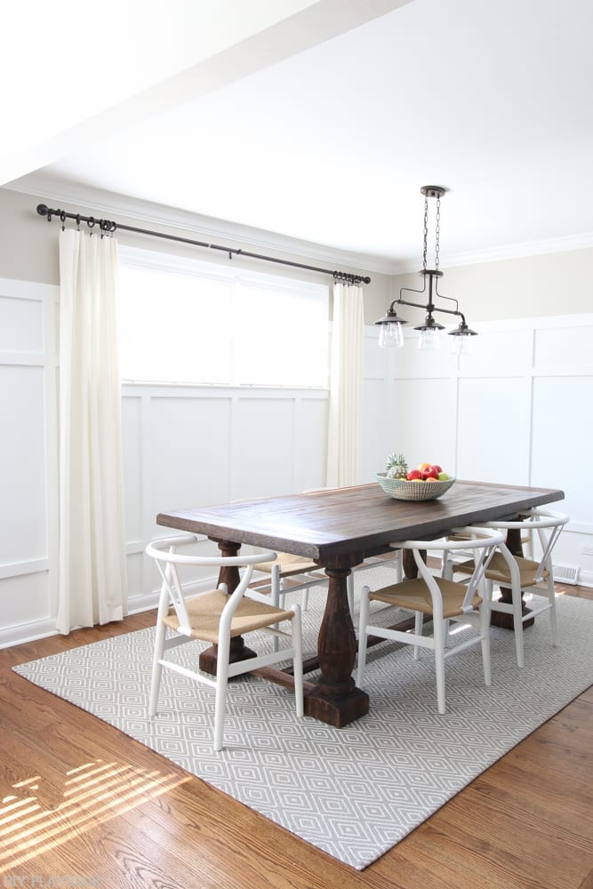 where to splurge and save in a dining room
