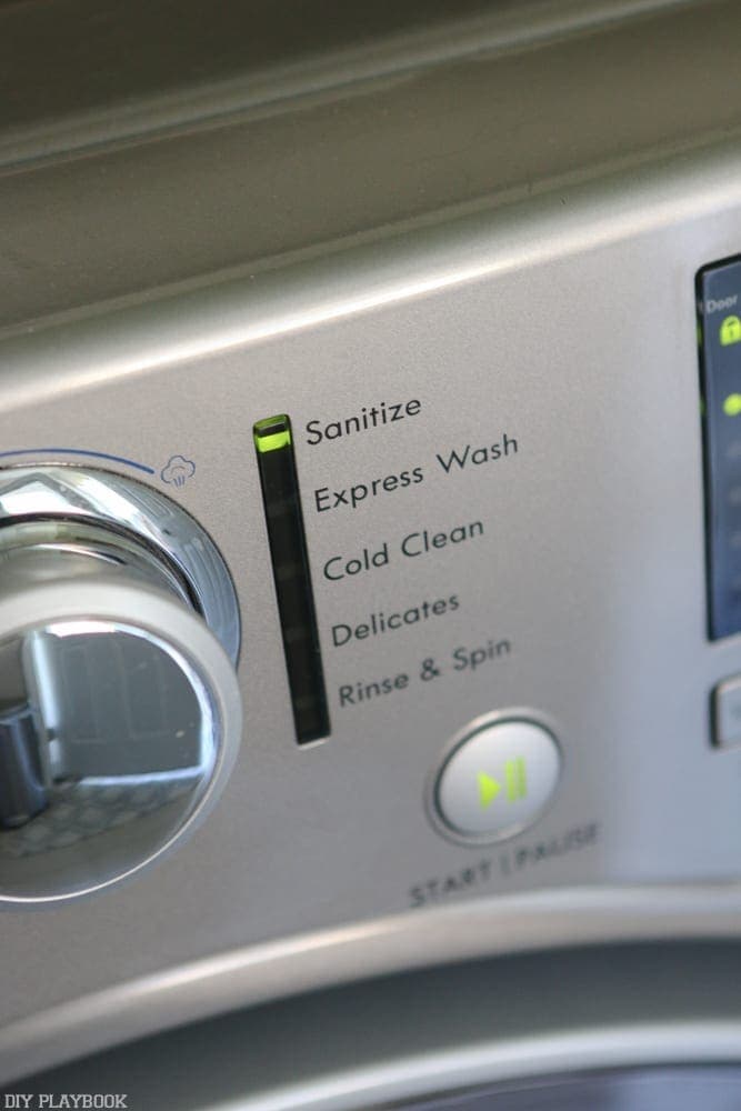 Wash and sanitize your cushions in your washing machine- READ YOUR CARE INSTRUCTIONS CAREFULLY FIRST