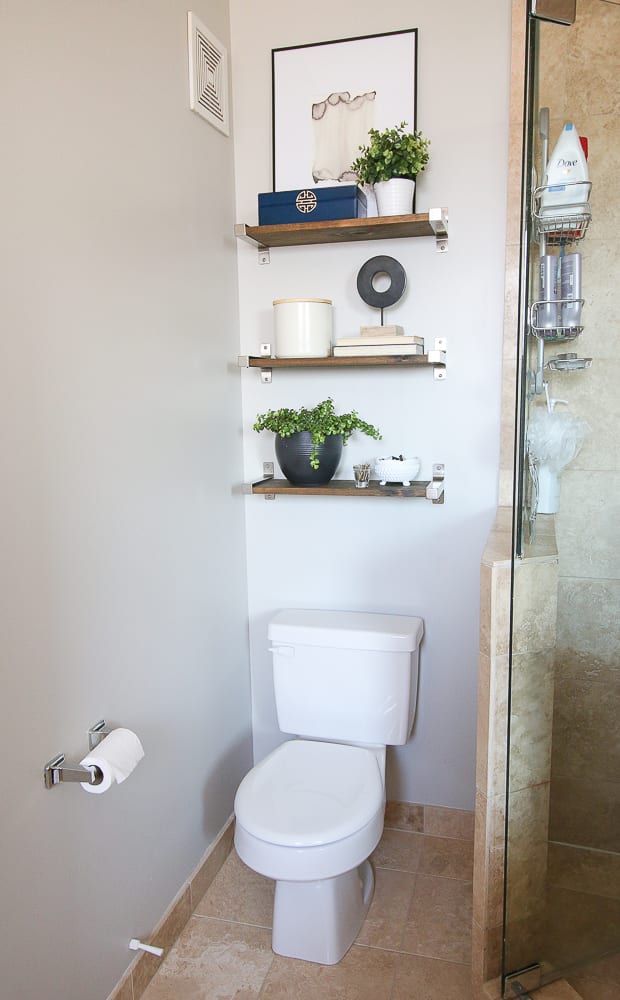 Bathroom Decor Mistakes - Over The Toilet Storage | The DIY Playbook