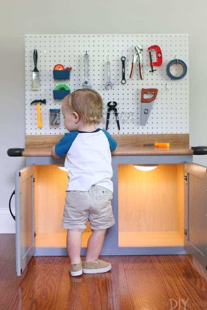 Playtime: DIY Kid's Tool Bench: Step by Step Tutorial | DIY Playbook