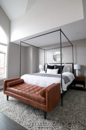Progress on the Modern Master Bedroom in Chicago