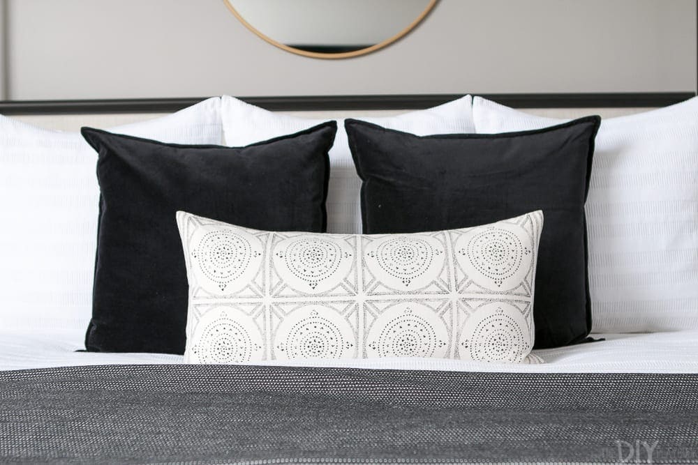 Master bedroom pillows