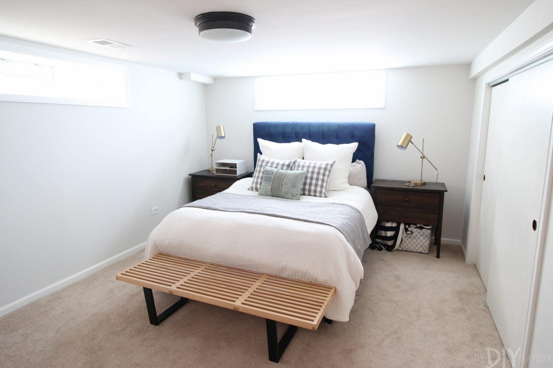Matt and bridget's small master bedroom design. 