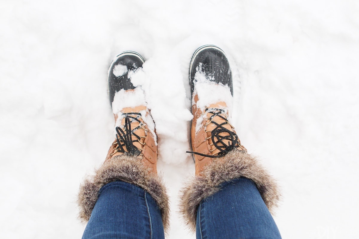 Sorel boots for the snow